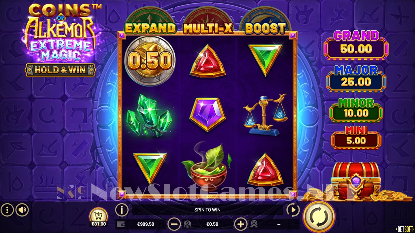 Coins of Alkemor Extreme Magic Slot Slot Image in Demo - pic. 2