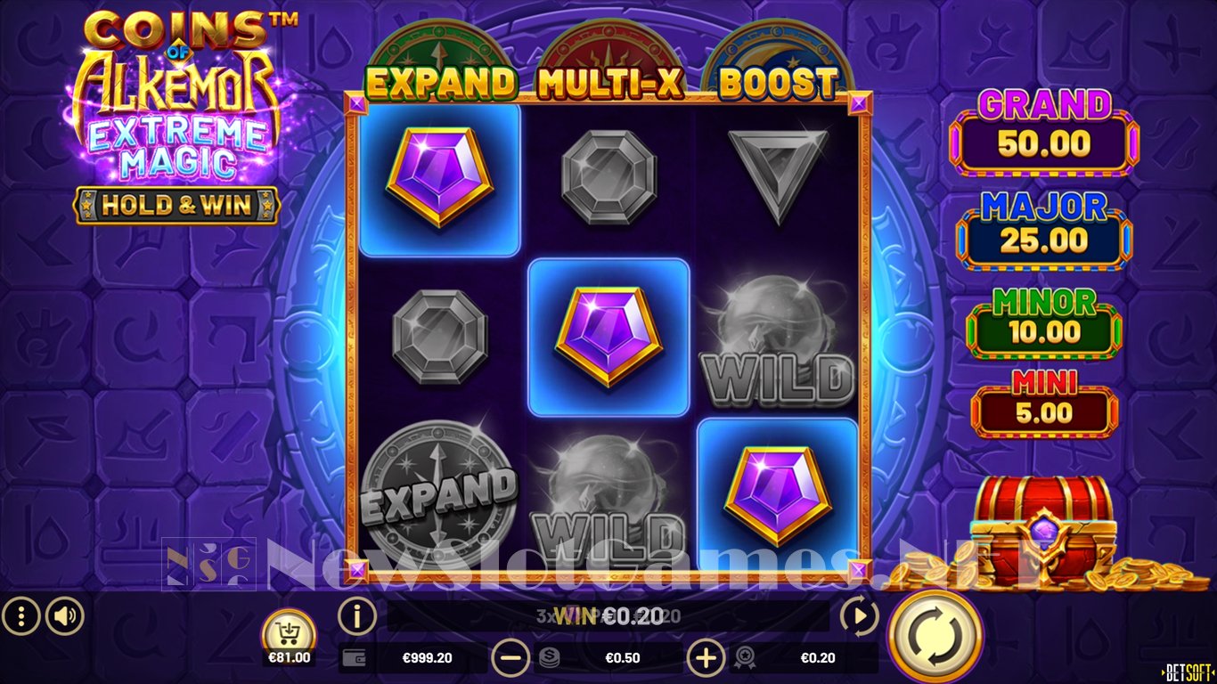 Coins of Alkemor Extreme Magic Slot Slot Image in Demo - pic. 3