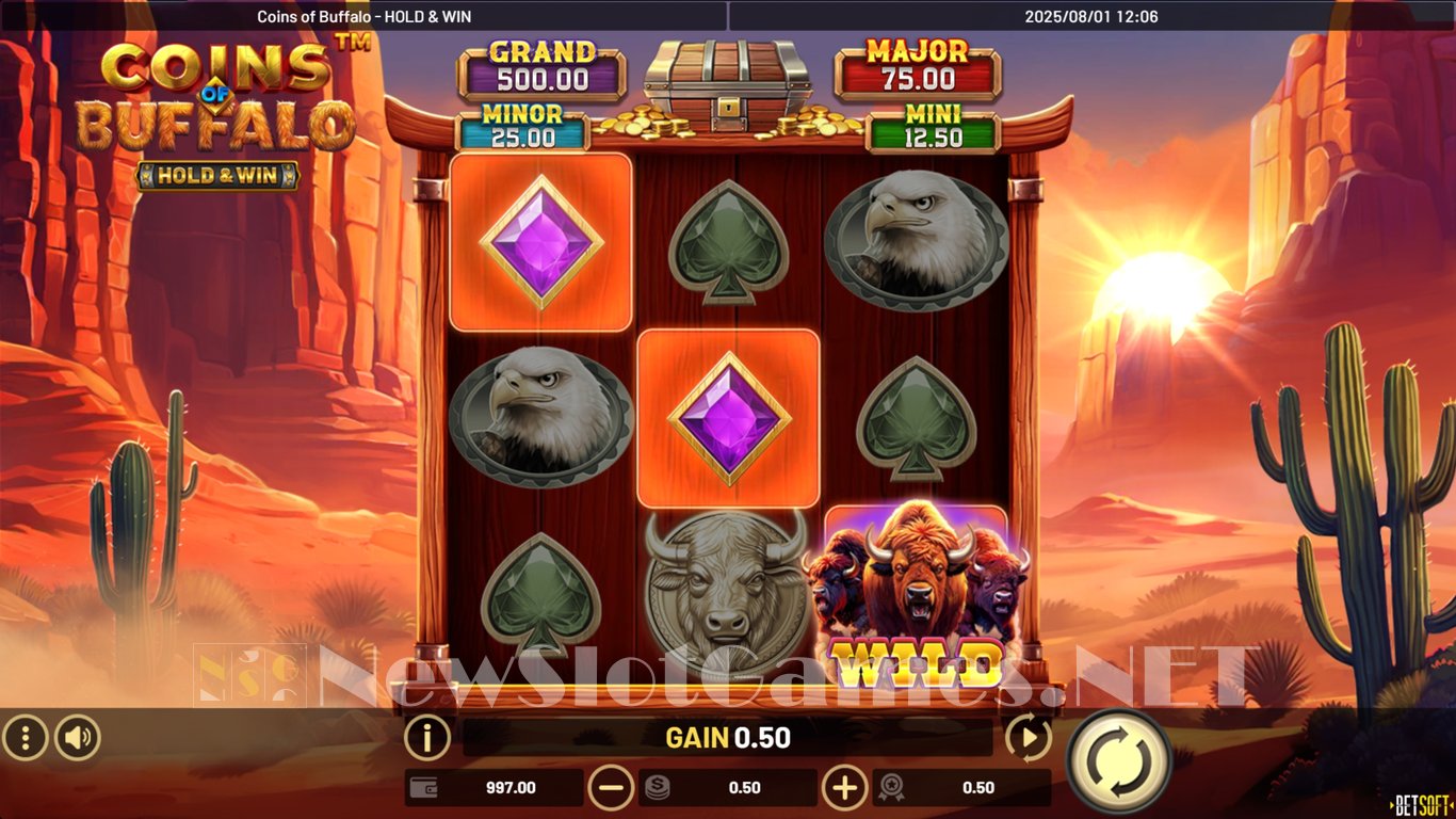 Coins of Buffalo Slot Slot Image in Demo - pic. 4