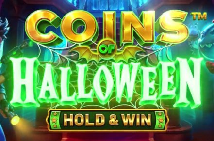Coins of Halloween Hold & Win Slot Logo