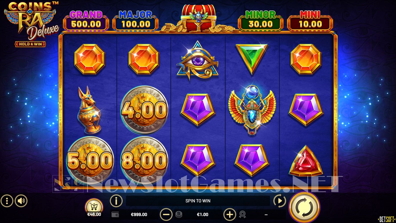 Coins of Ra Deluxe Hold & Win Slot Slot Image in Demo - pic. 2