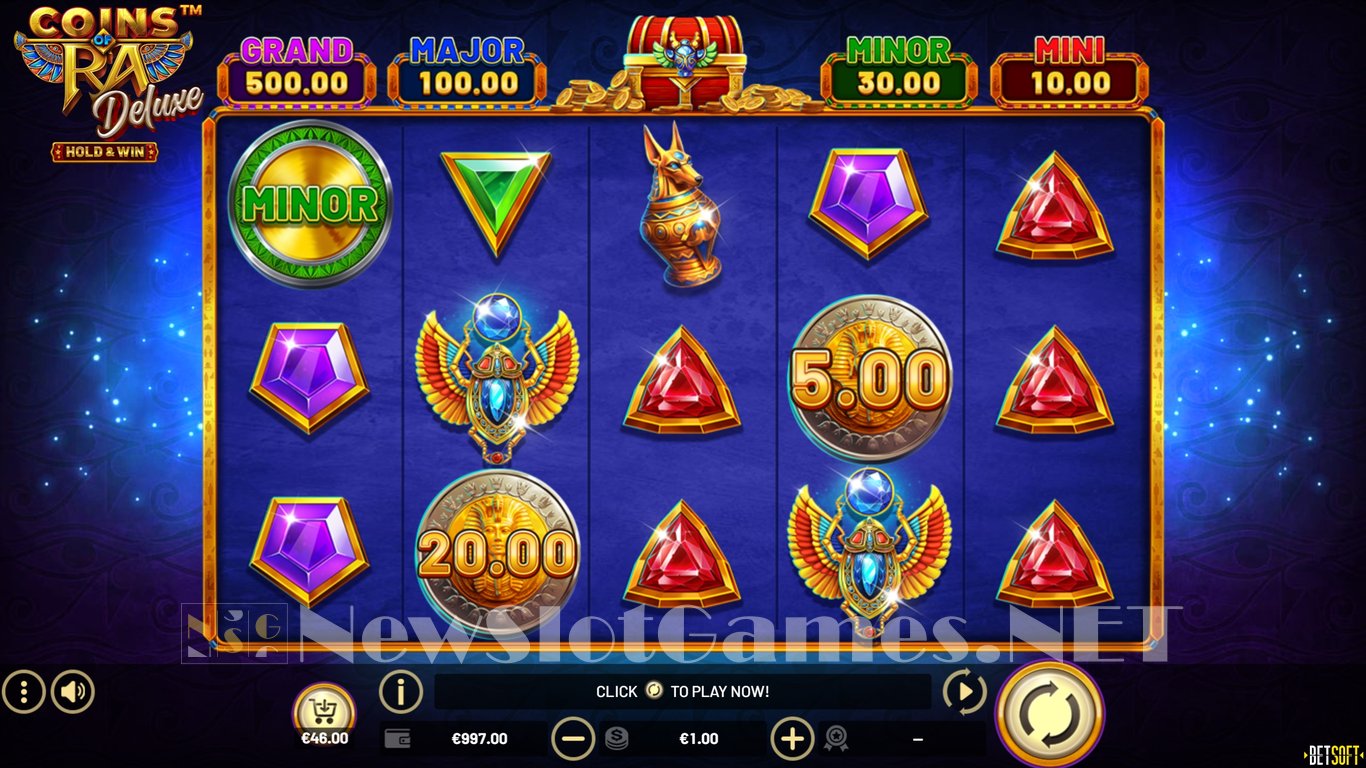 Coins of Ra Deluxe Hold & Win Slot Slot Image in Demo - pic. 3