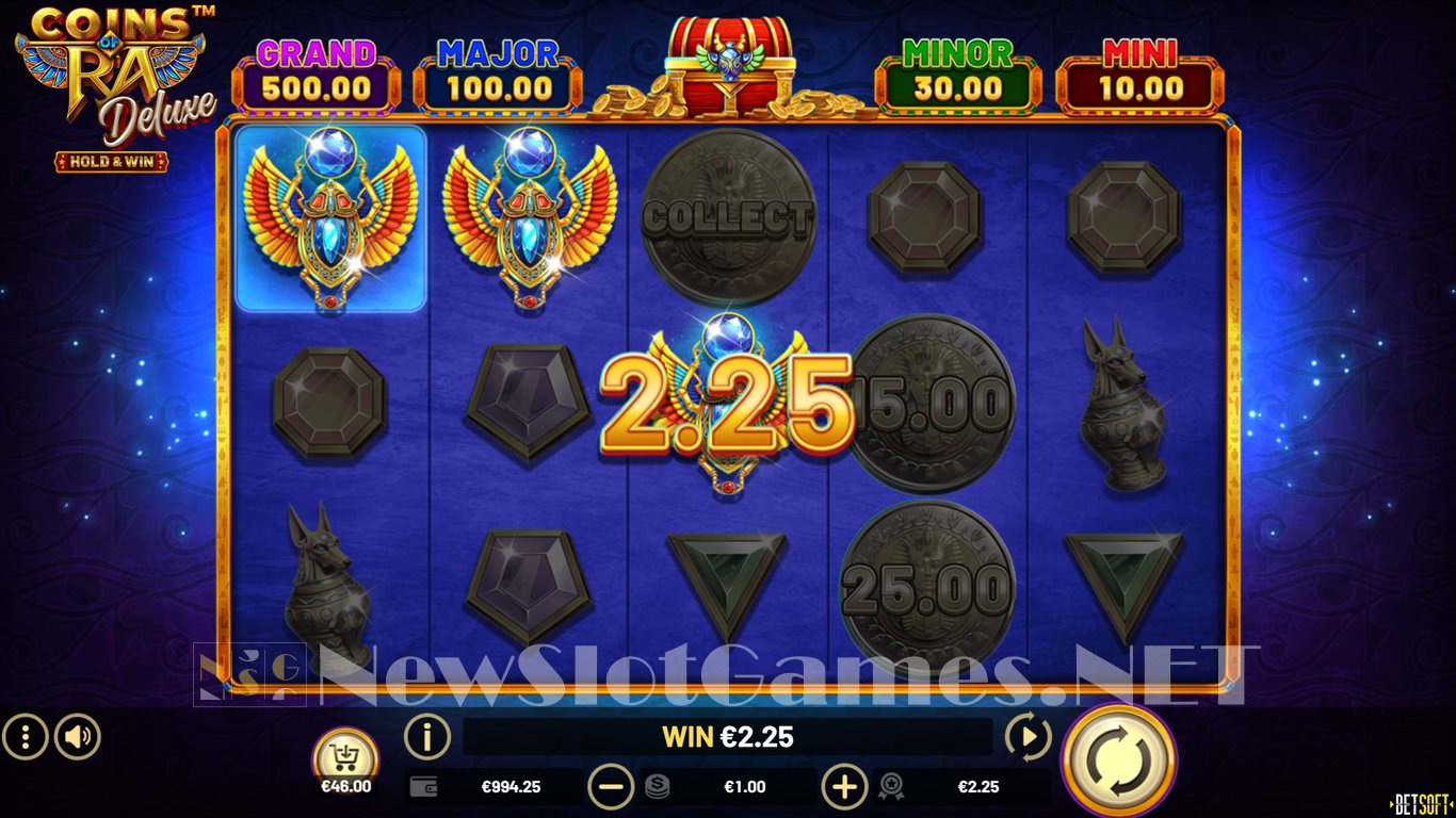 Coins of Ra Deluxe Hold & Win Slot Slot Image in Demo - pic. 6