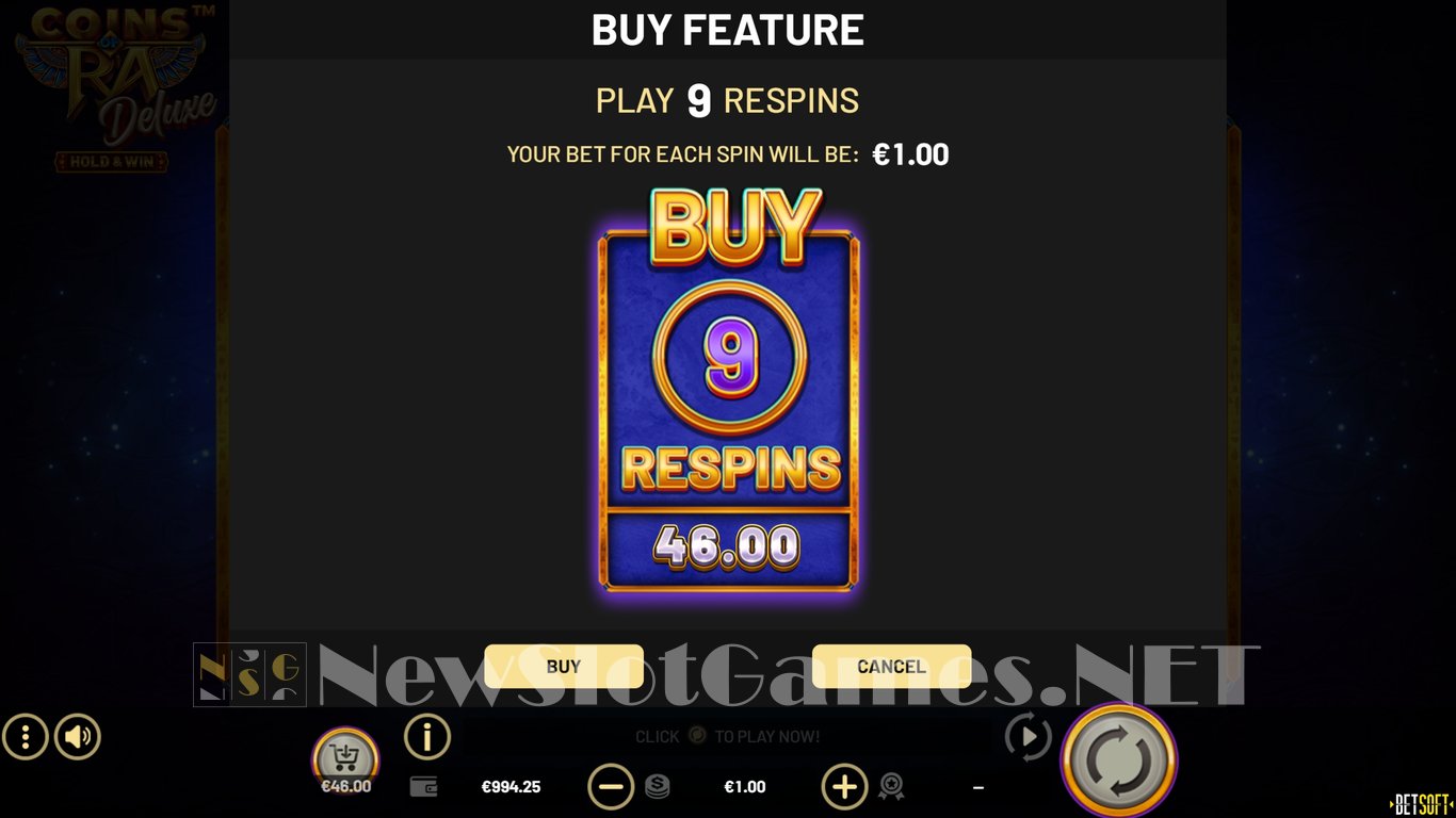 Coins of Ra Deluxe Hold & Win Slot Slot Image in Demo - pic. 7