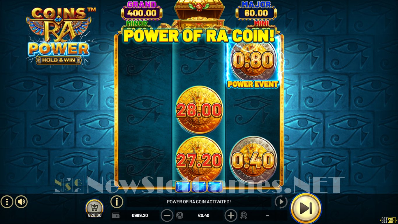Coins of Ra Power – Hold & Win Slot Slot Image in Demo - pic. 11