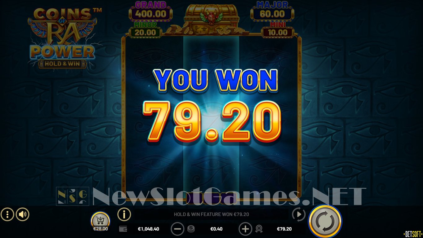 Coins of Ra Power – Hold & Win Slot Slot Image in Demo - pic. 13