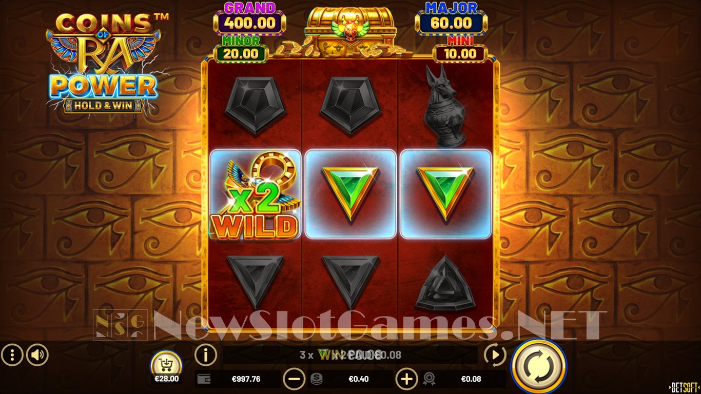 Coins of Ra Power – Hold & Win Slot Slot Image in Demo - pic. 4
