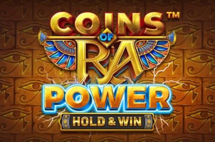 Coins of Ra Power – Hold & Win Slot Logo
