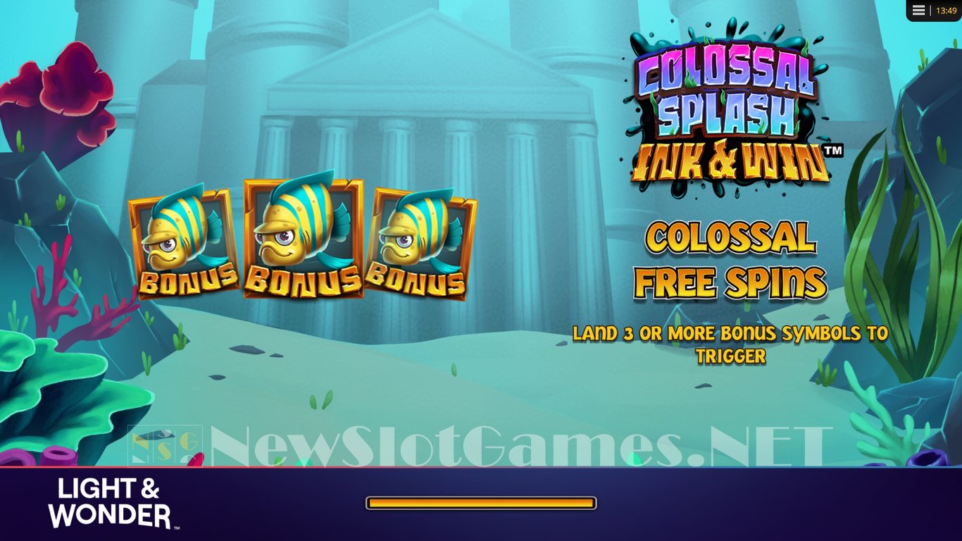 Colossal Splash Deep Dive Slot Demo Image