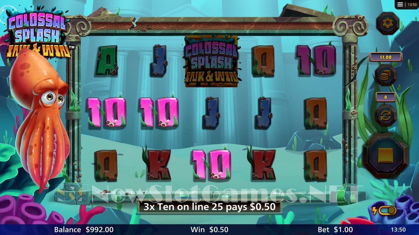 Colossal Splash Deep Dive Slot Slot Image in Demo - pic. 10