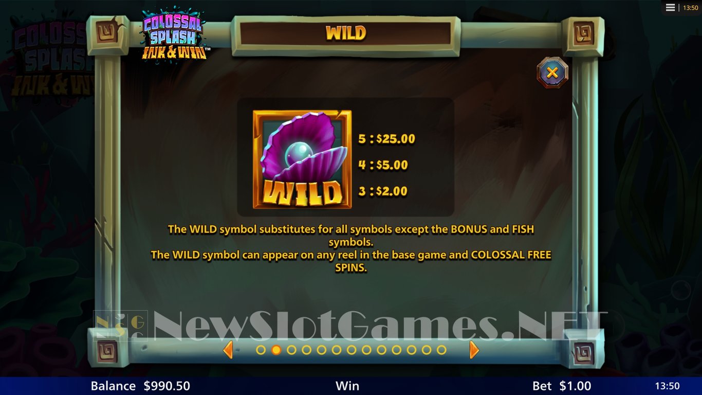 Colossal Splash Deep Dive Slot Slot Image in Demo - pic. 13