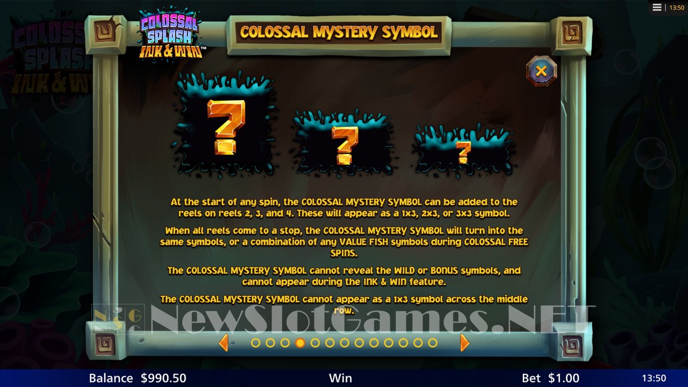 Colossal Splash Deep Dive Slot Slot Image in Demo - pic. 15