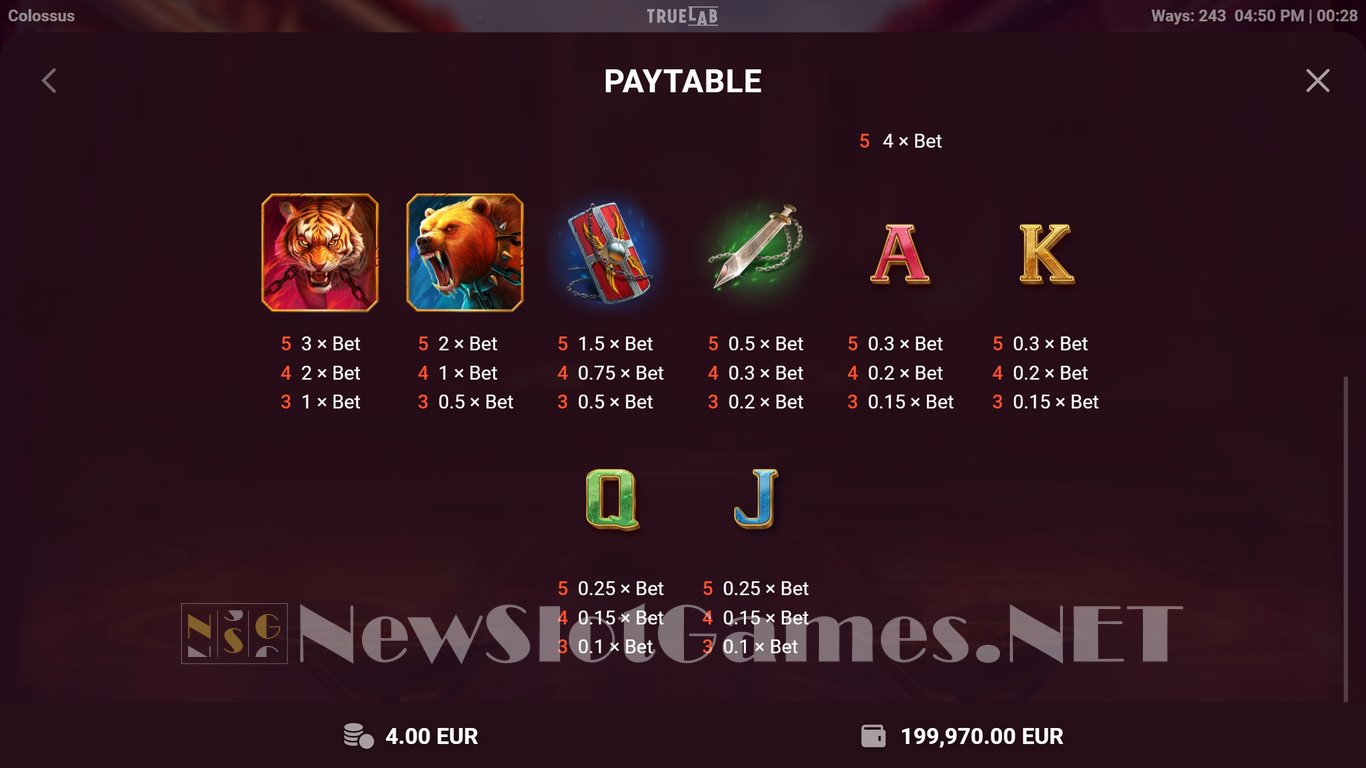 Colossus Slot Slot Image in Demo - pic. 7