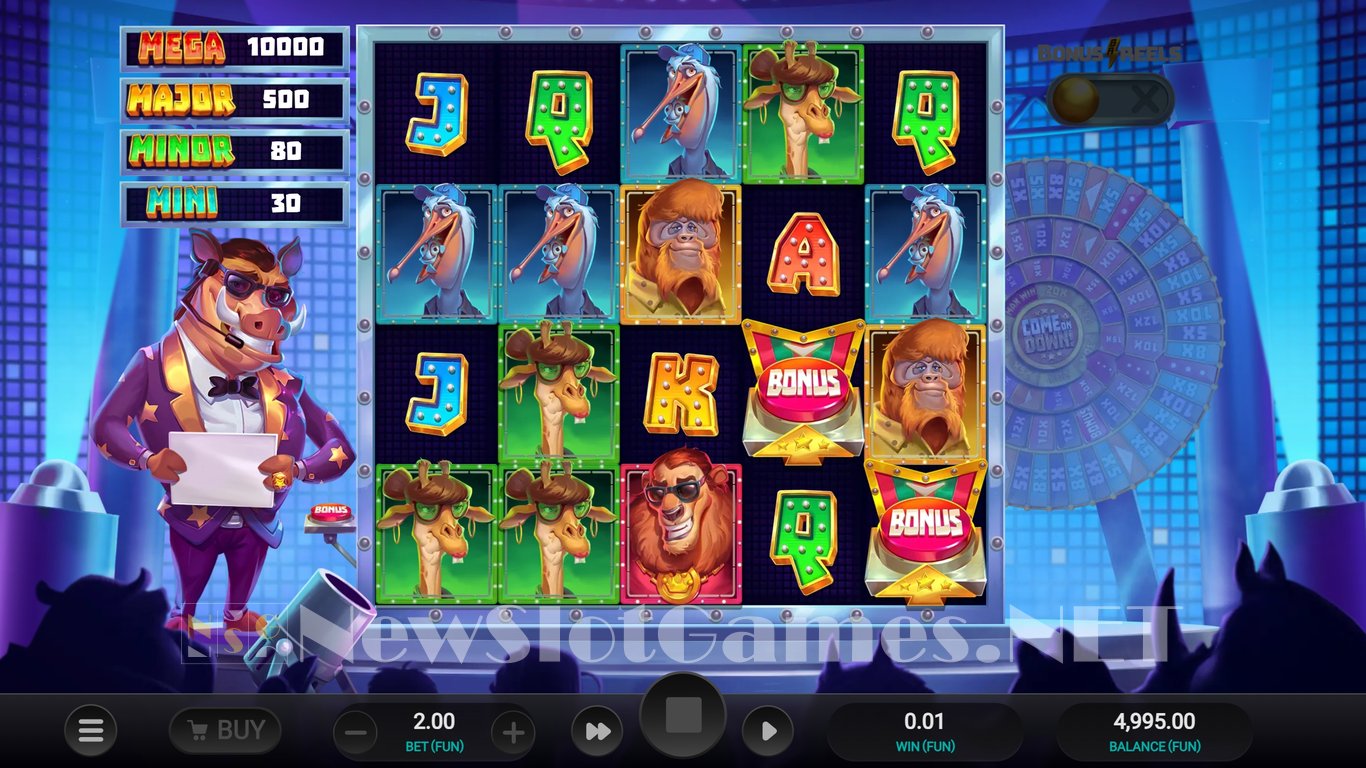 Come on Down Slot Demo Image