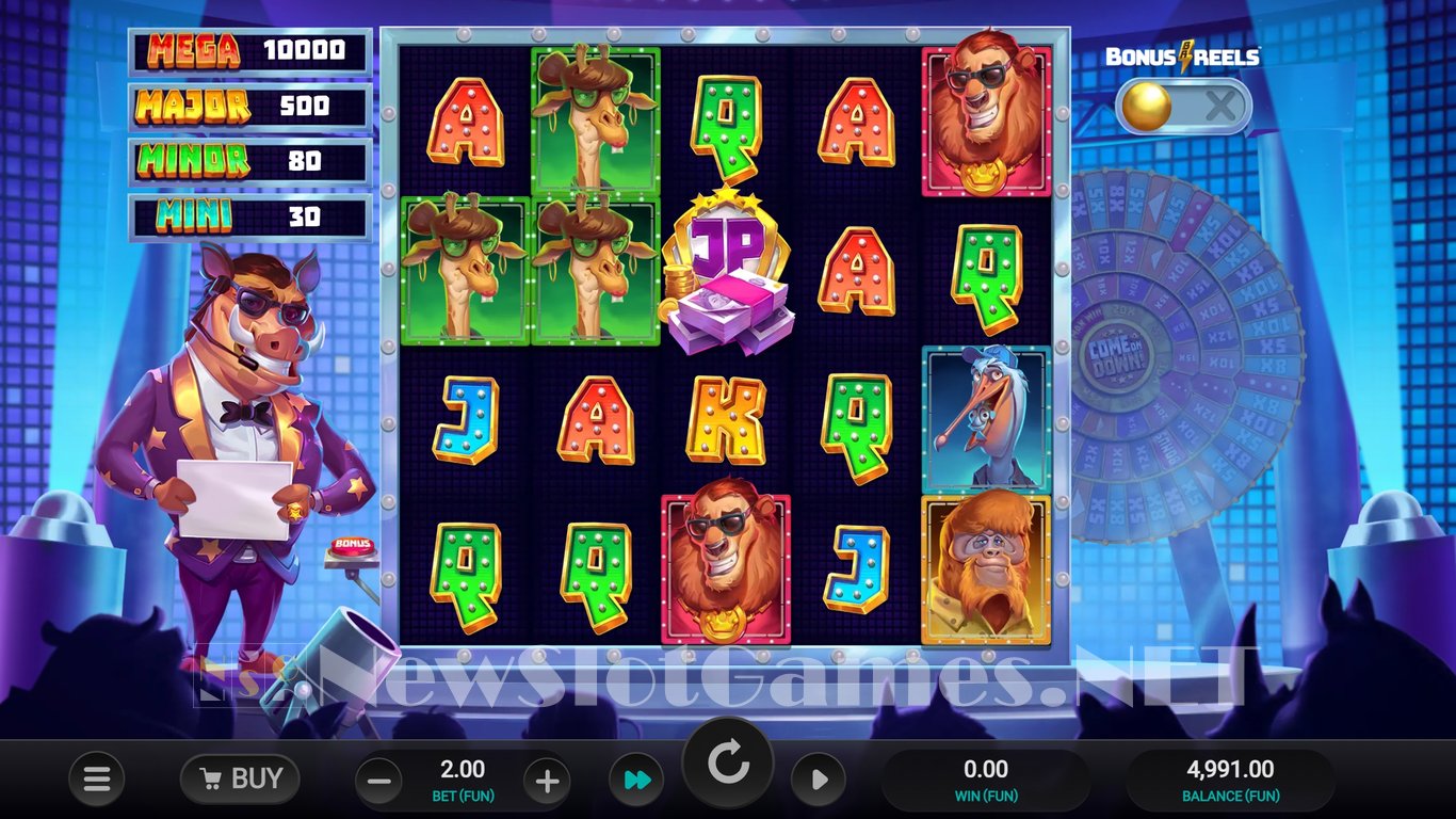 Come on Down Slot Slot Image in Demo - pic. 2