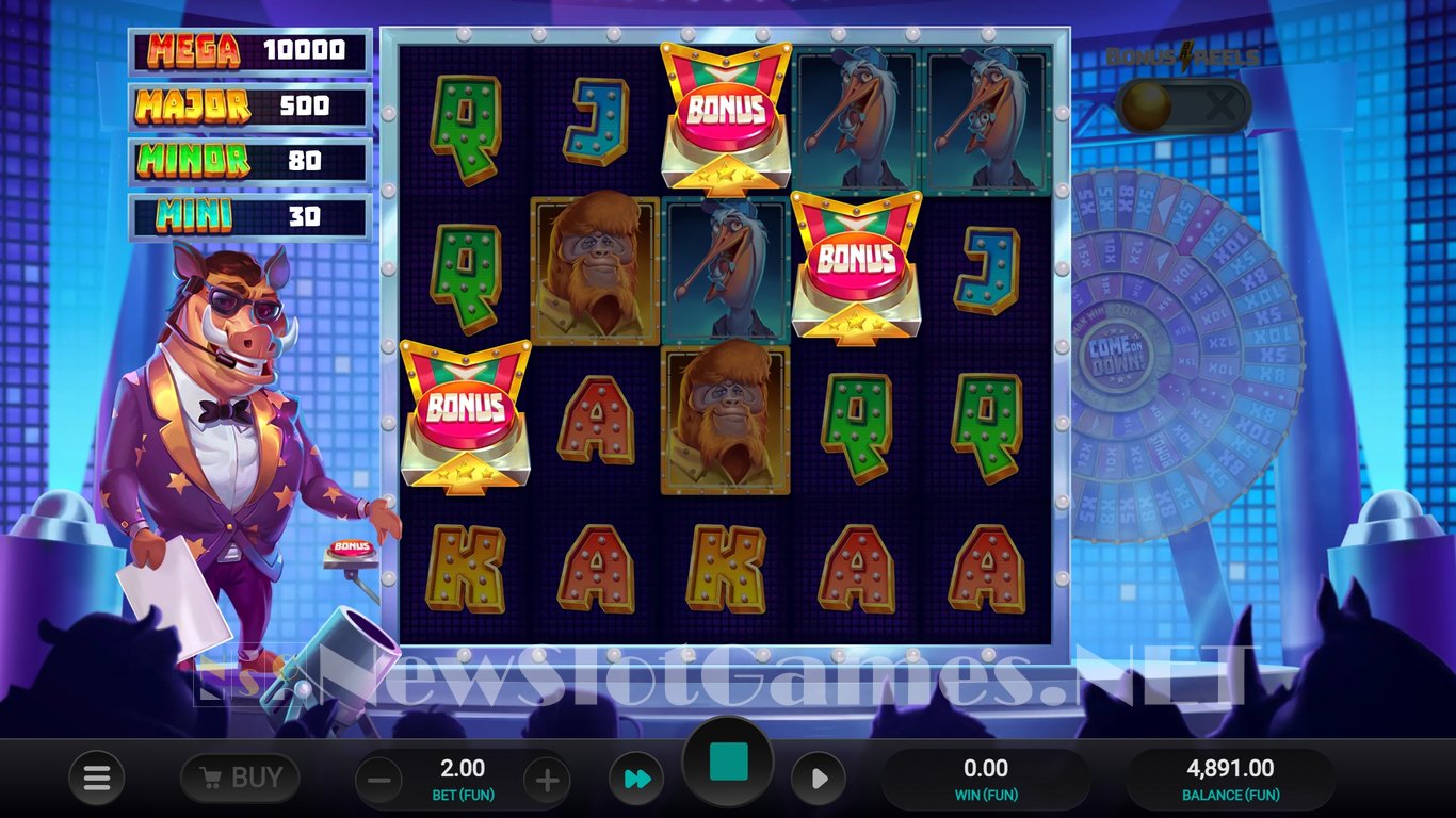 Come on Down Slot Slot Image in Demo - pic. 4