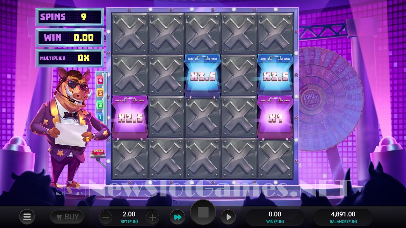 Come on Down Slot Slot Image in Demo - pic. 7