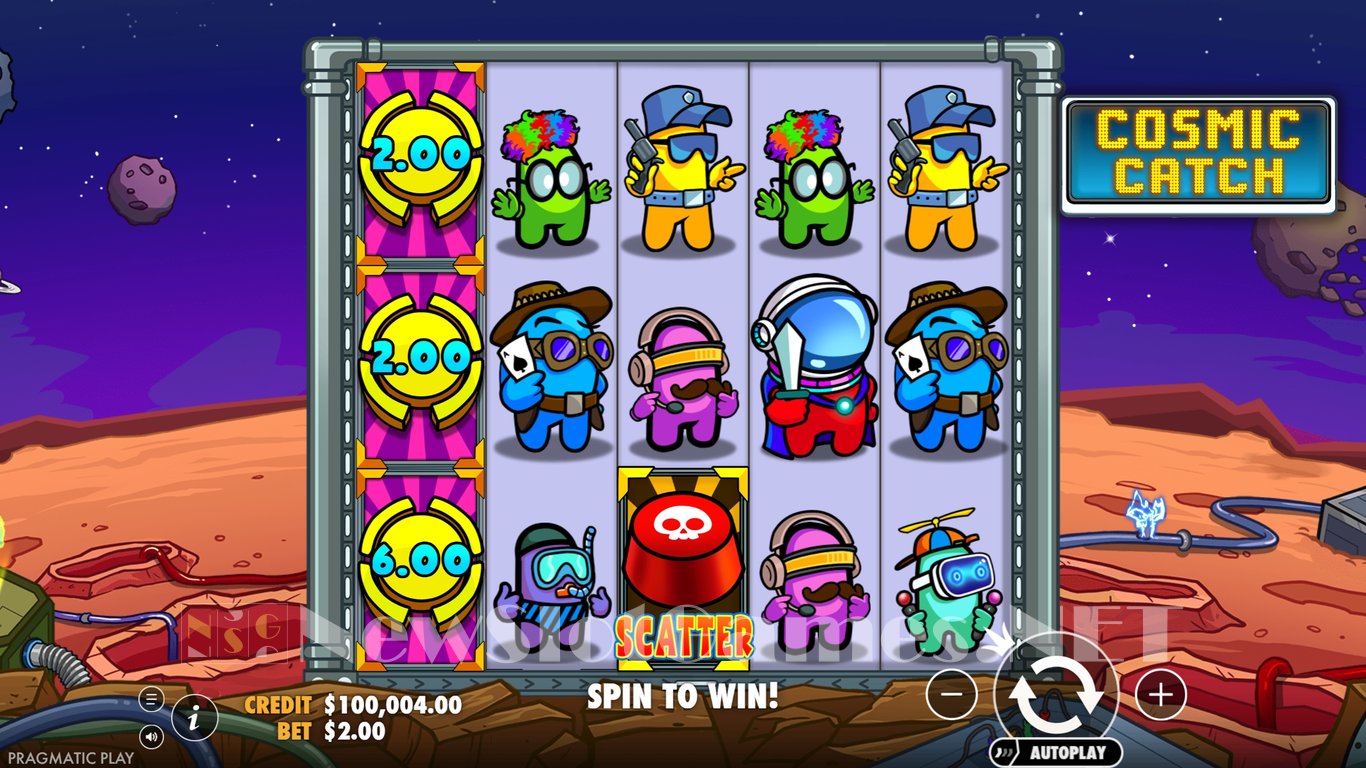 Cosmic Catch Slot Slot Image in Demo - pic. 2