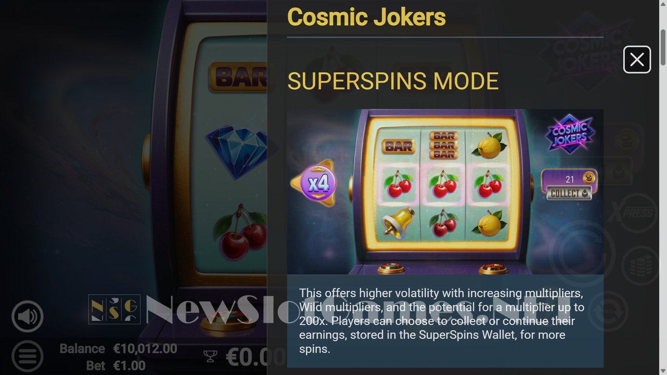 Cosmic Jokers Slot Slot Image in Demo - pic. 6