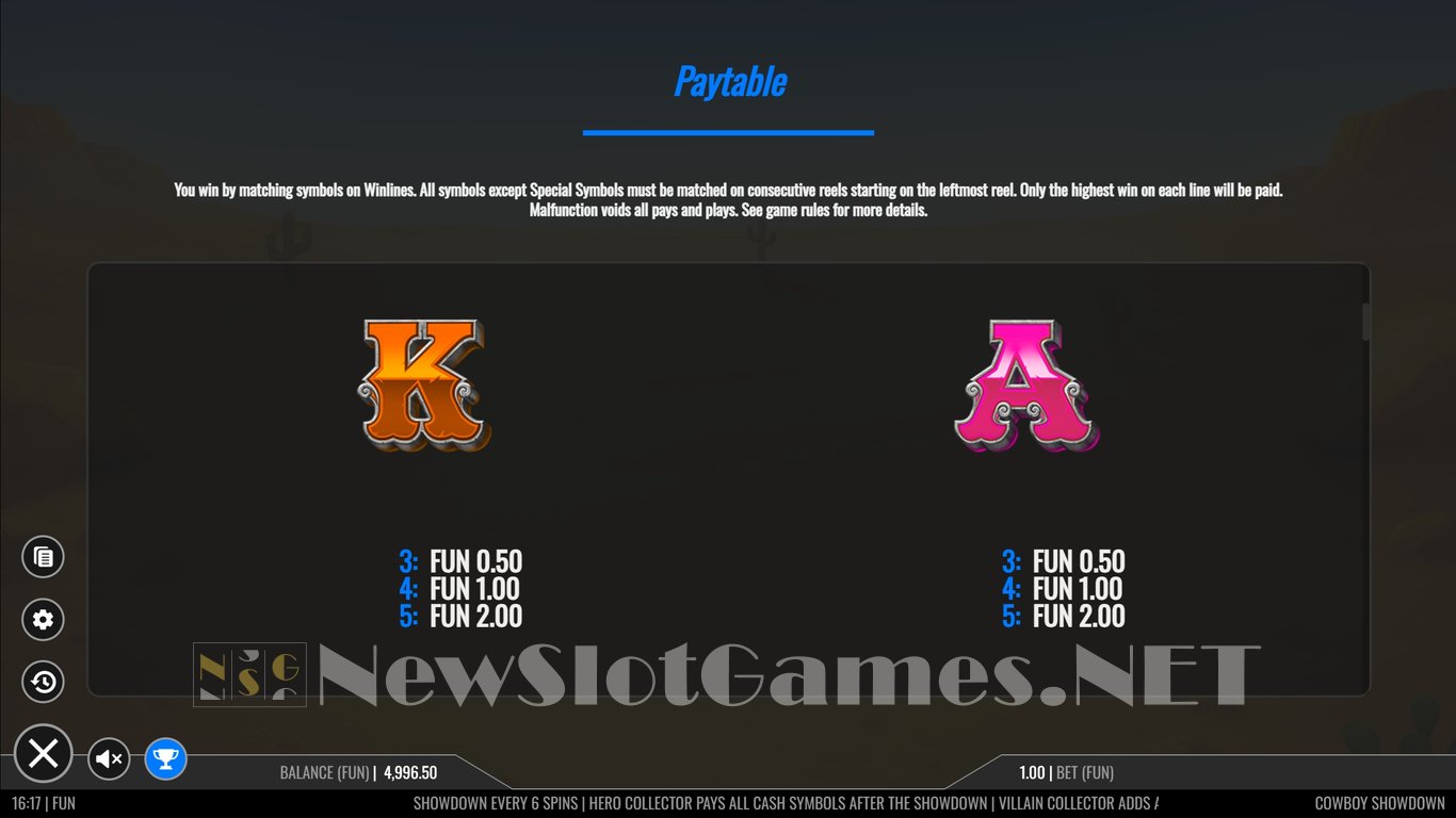 Cowboy Showdown Slot Slot Image in Demo - pic. 7