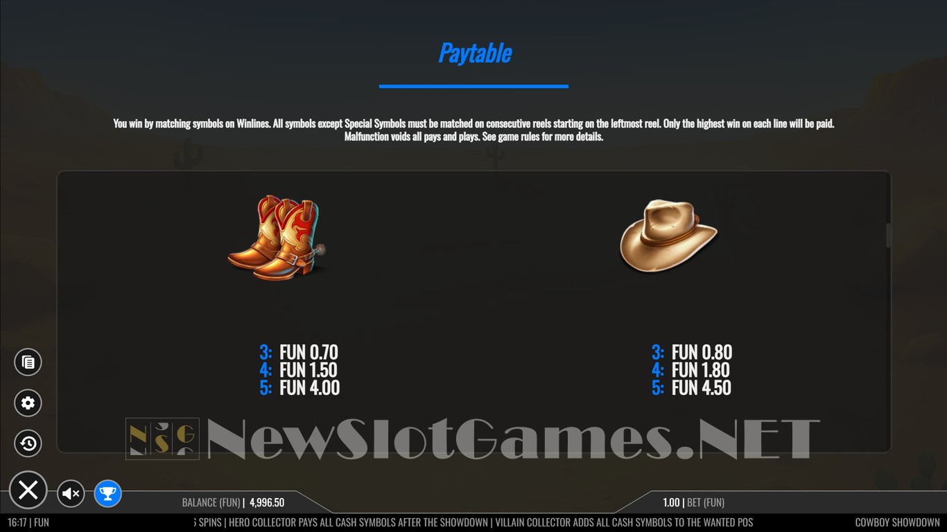 Cowboy Showdown Slot Slot Image in Demo - pic. 8