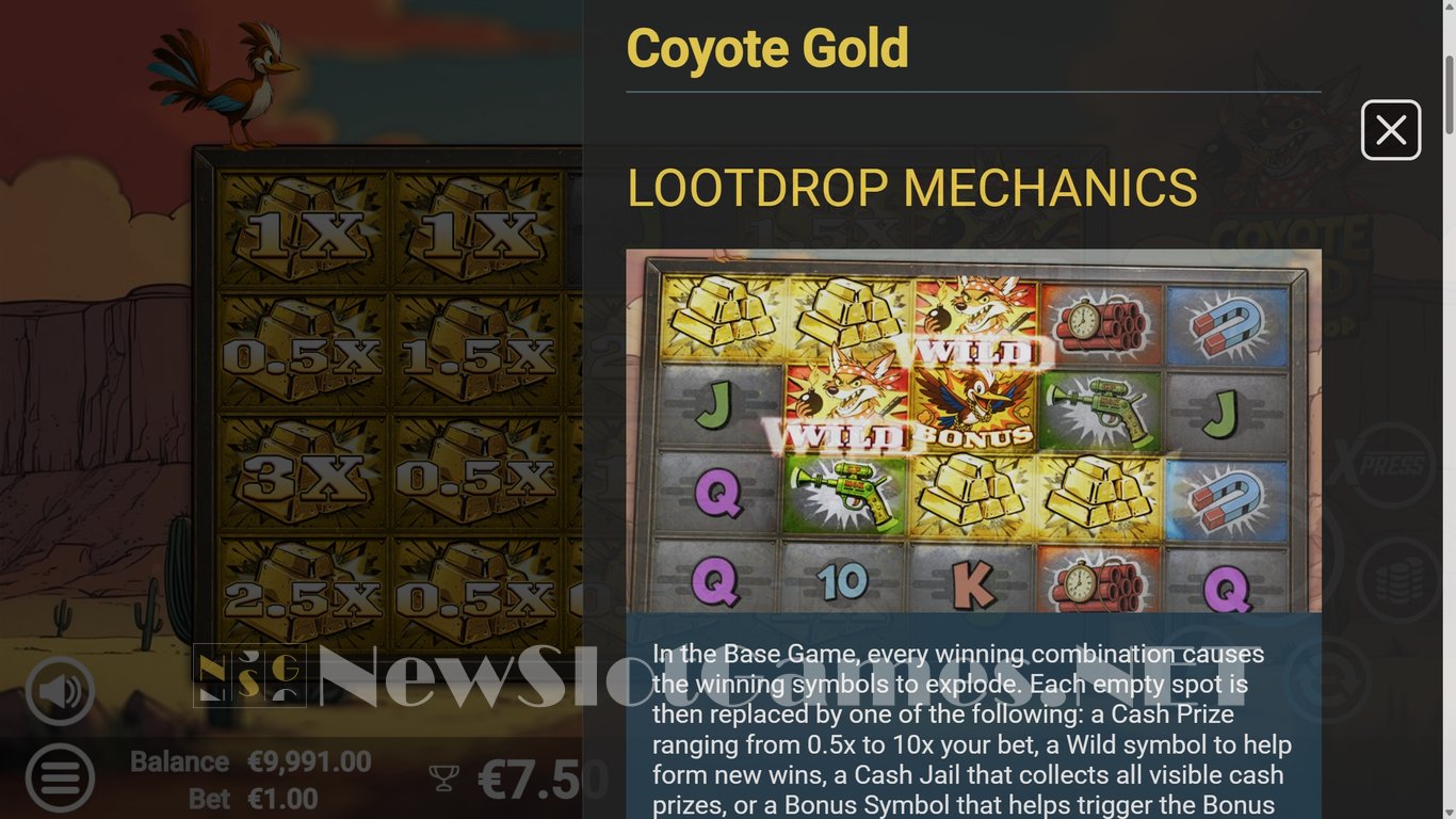 Coyote Gold Slot Slot Image in Demo - pic. 7
