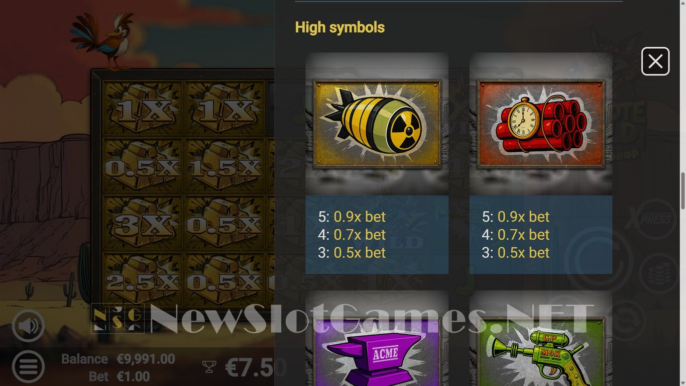 Coyote Gold Slot Slot Image in Demo - pic. 9