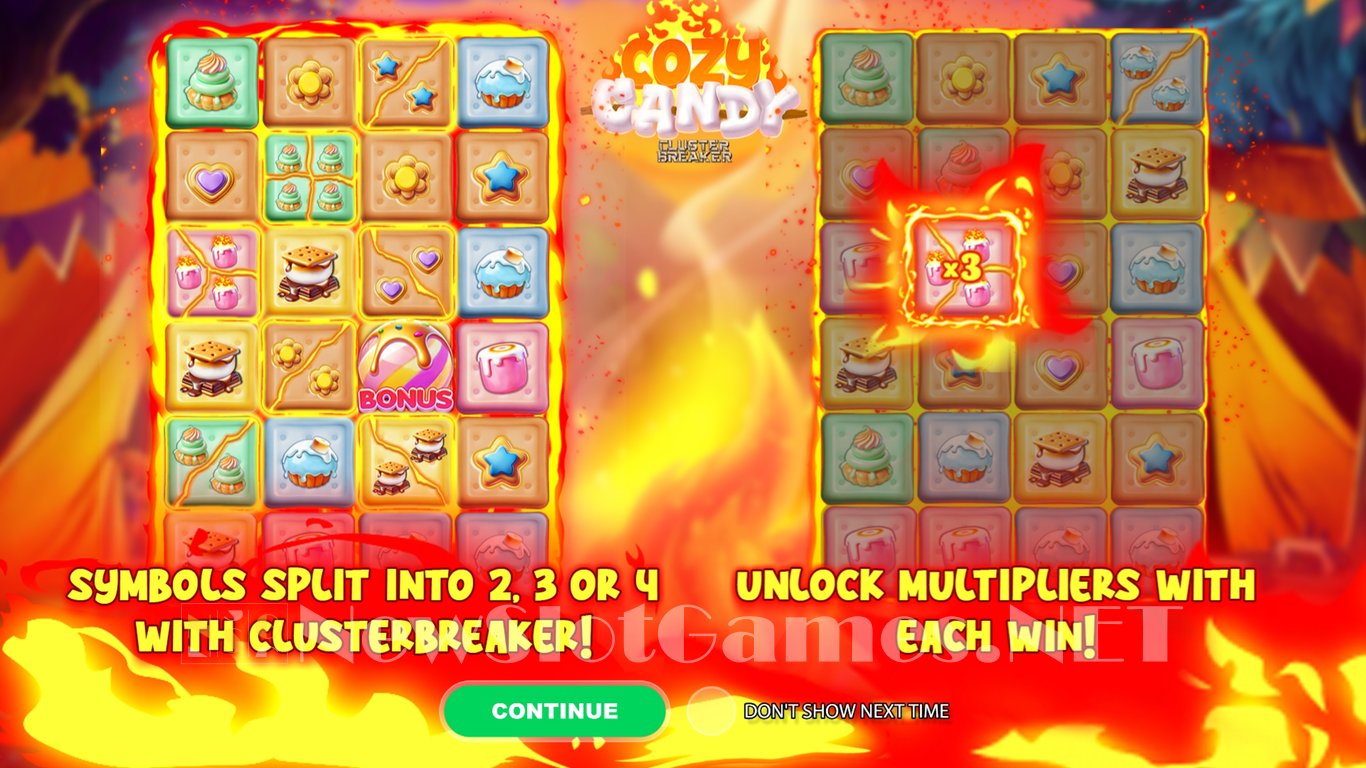 Cozy Candy Cluster Breaker Slot Slot Image in Demo - pic. 2