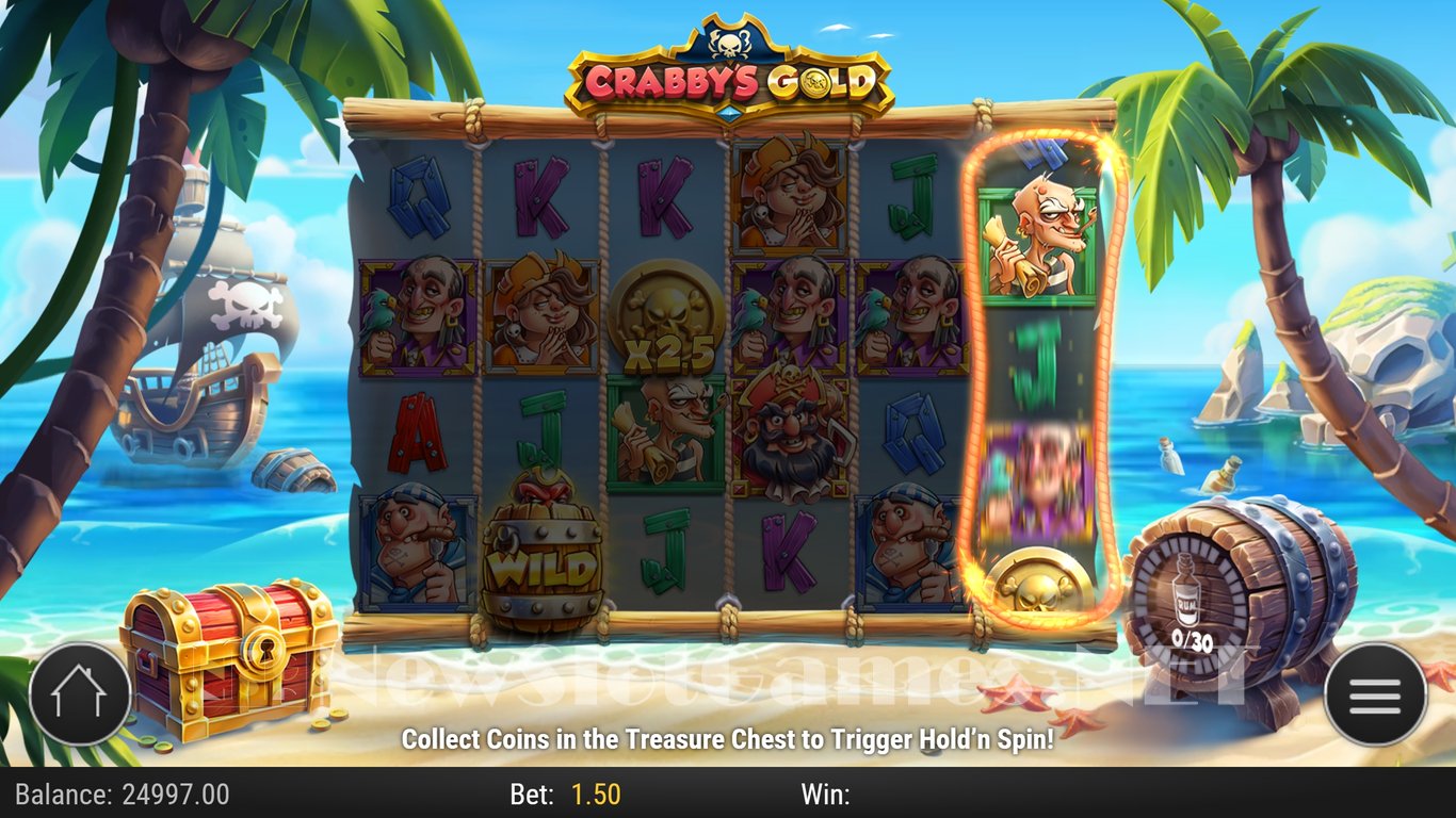 Crabbys Gold Slot Slot Image in Demo - pic. 3