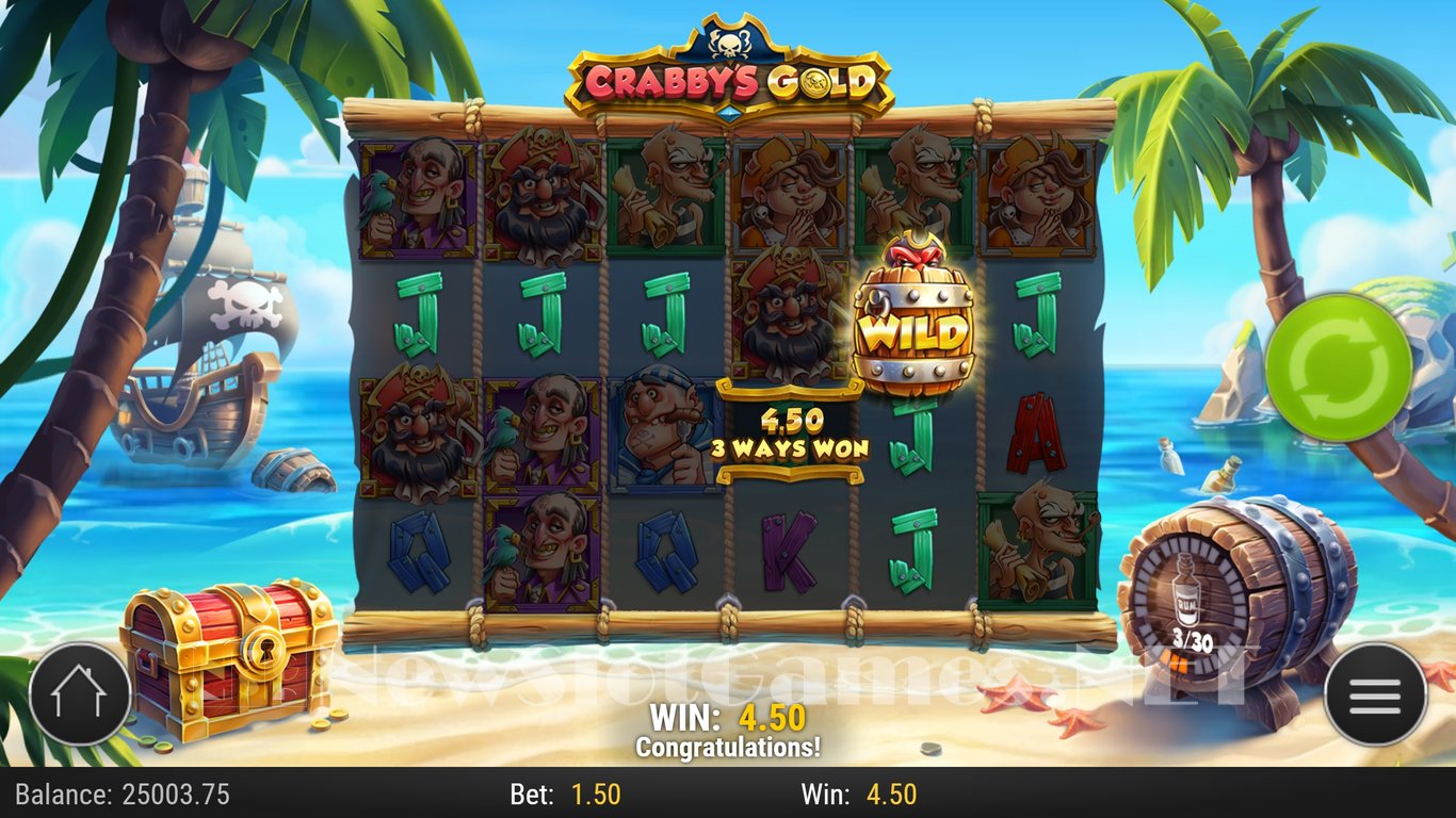 Crabbys Gold Slot Slot Image in Demo - pic. 7