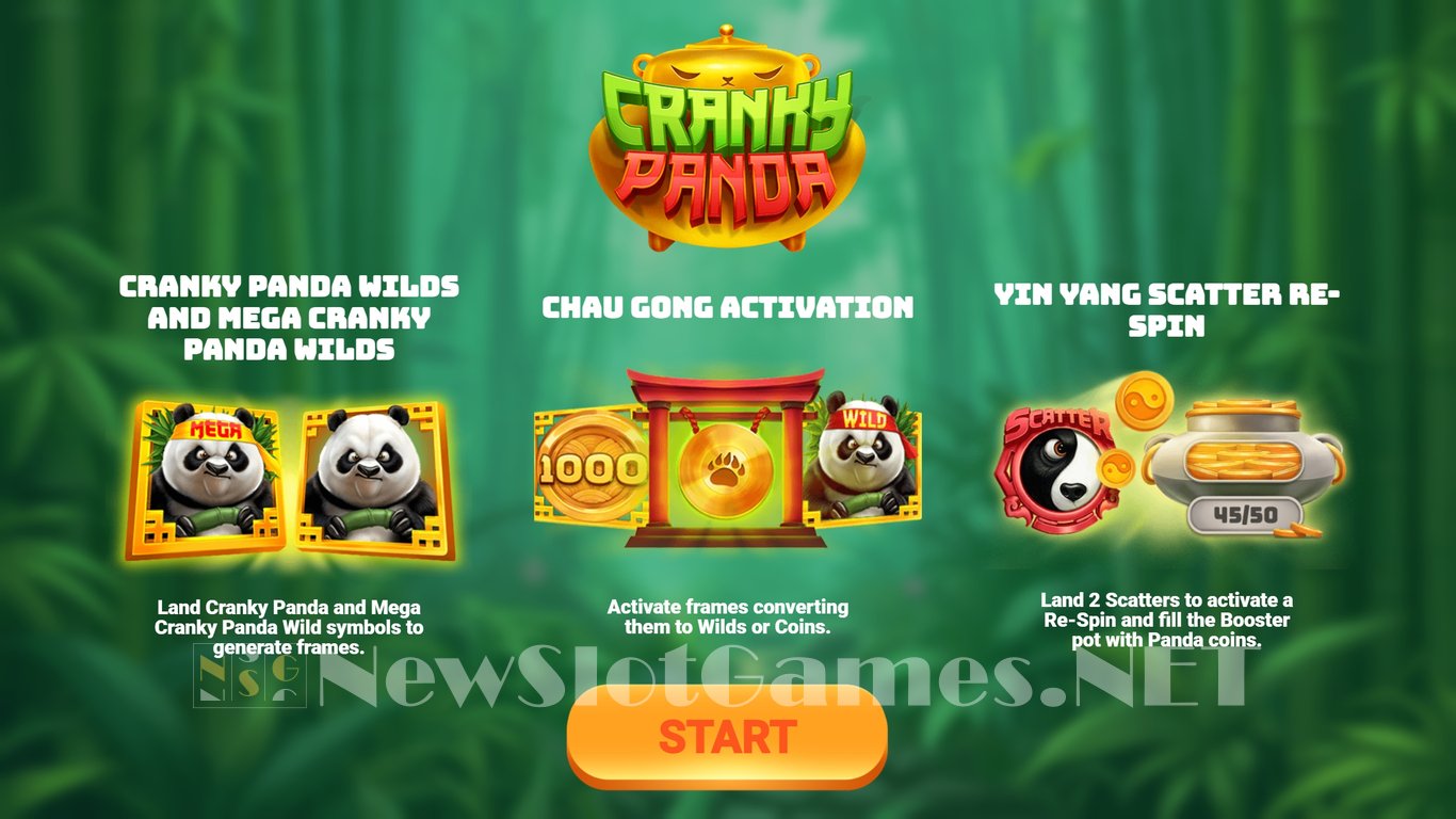 Cranky Panda Slot Demo Image