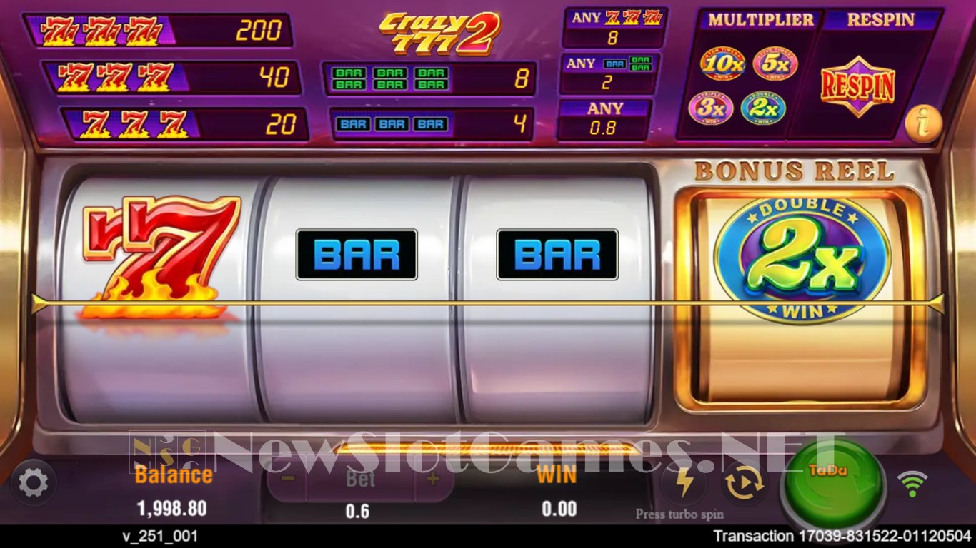 Crazy 777 2 Slot Slot Image in Demo - pic. 3