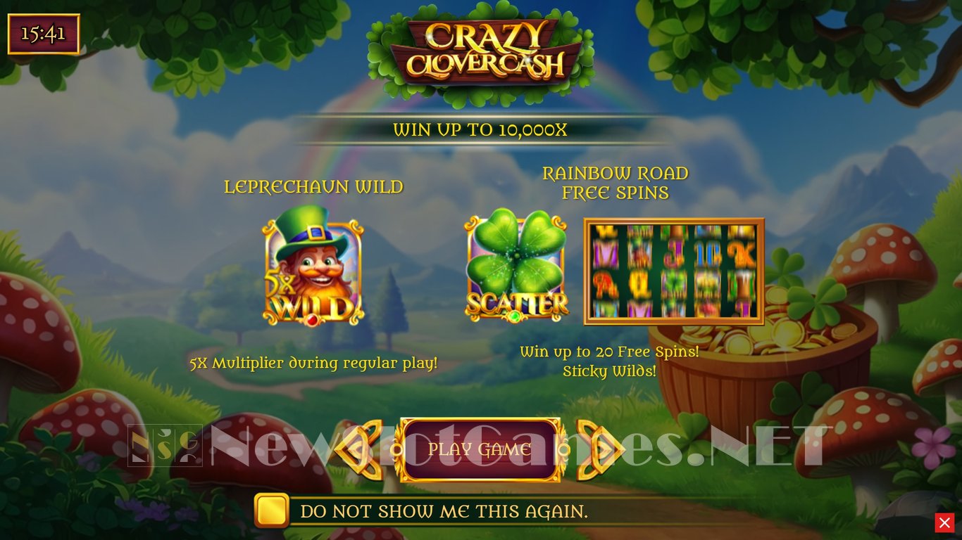 Crazy Clover Cash Slot Demo Image