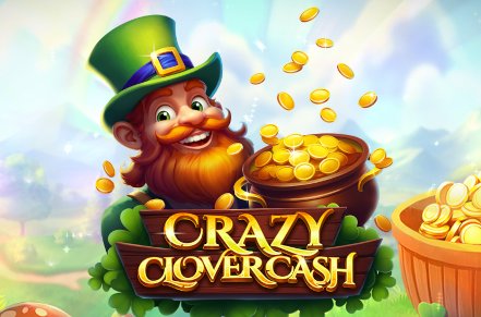 Crazy Clover Cash Slot Logo