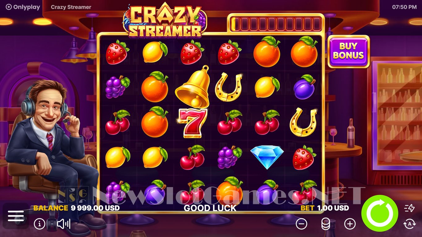 Crazy Streamer Slot Demo Image