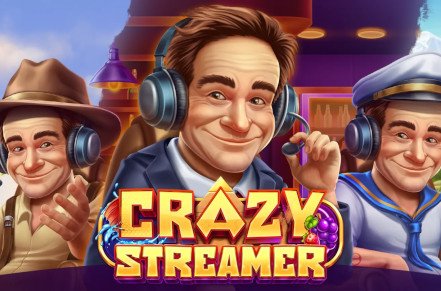 Crazy Streamer Slot Logo