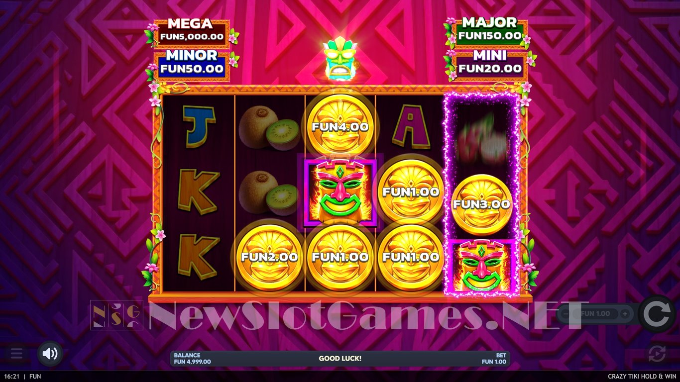 Crazy Tiki Hold & Win Slot Slot Image in Demo - pic. 2