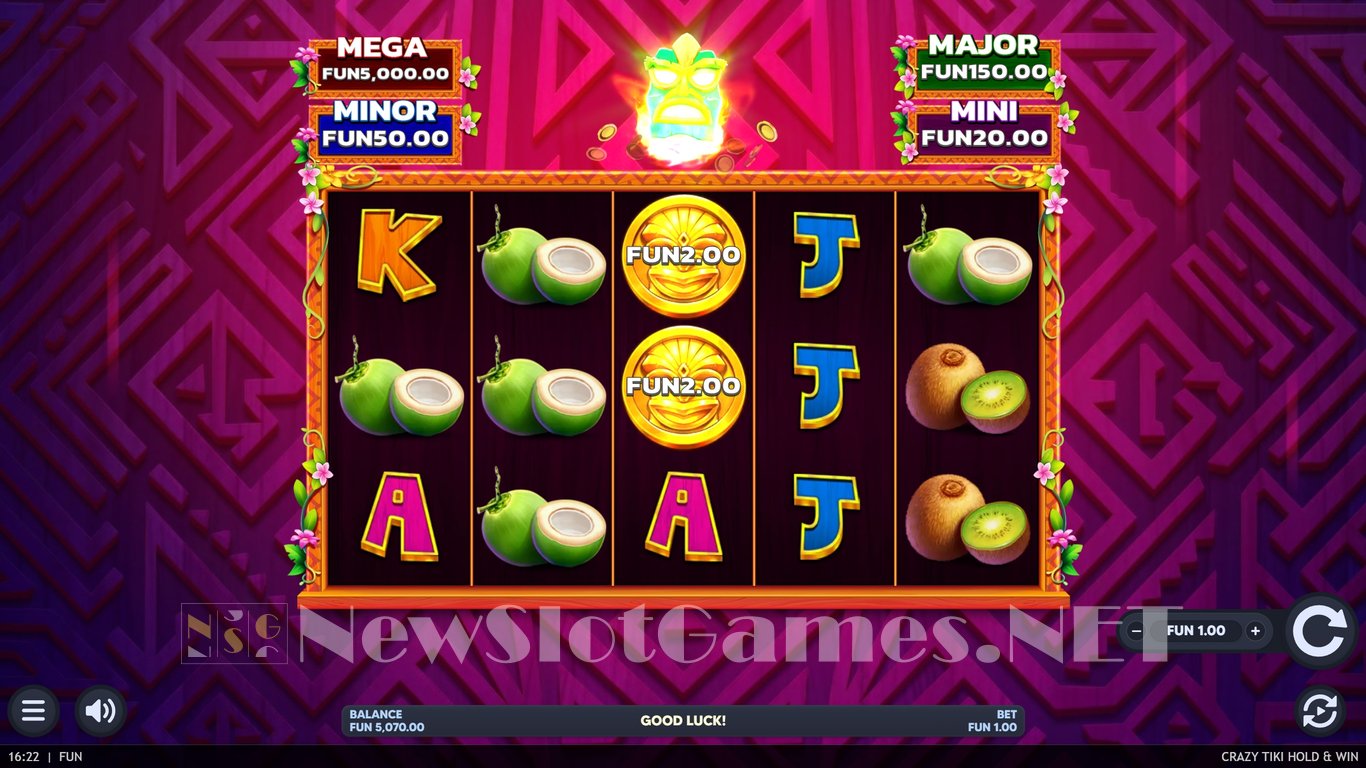 Crazy Tiki Hold & Win Slot Slot Image in Demo - pic. 5