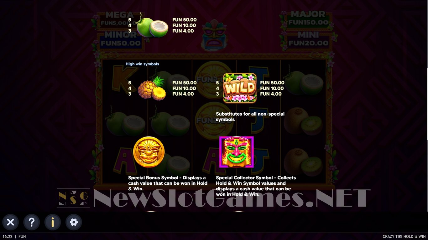 Crazy Tiki Hold & Win Slot Slot Image in Demo - pic. 7