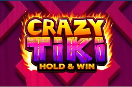 Crazy Tiki Hold & Win Slot Logo