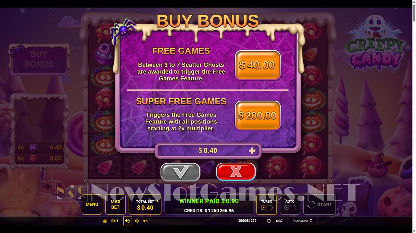 Creepy Candy Slot Slot Image in Demo - pic. 4