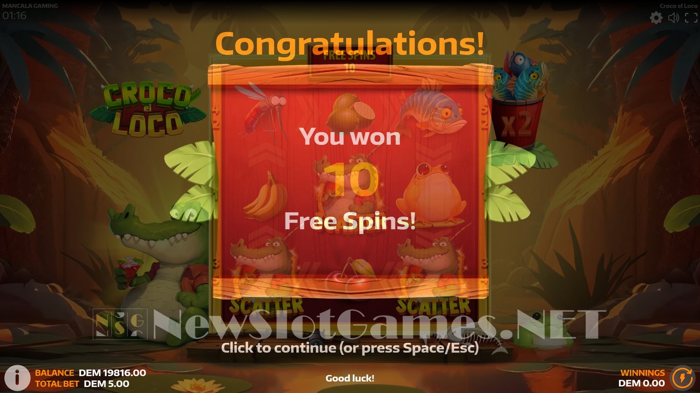 Croco el Loco Slot Slot Image in Demo - pic. 8