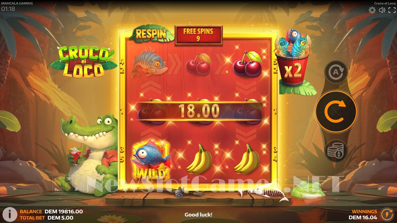 Croco el Loco Slot Slot Image in Demo - pic. 9