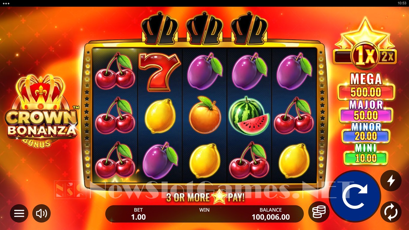 Crown Bonanza Slot Slot Image in Demo - pic. 3