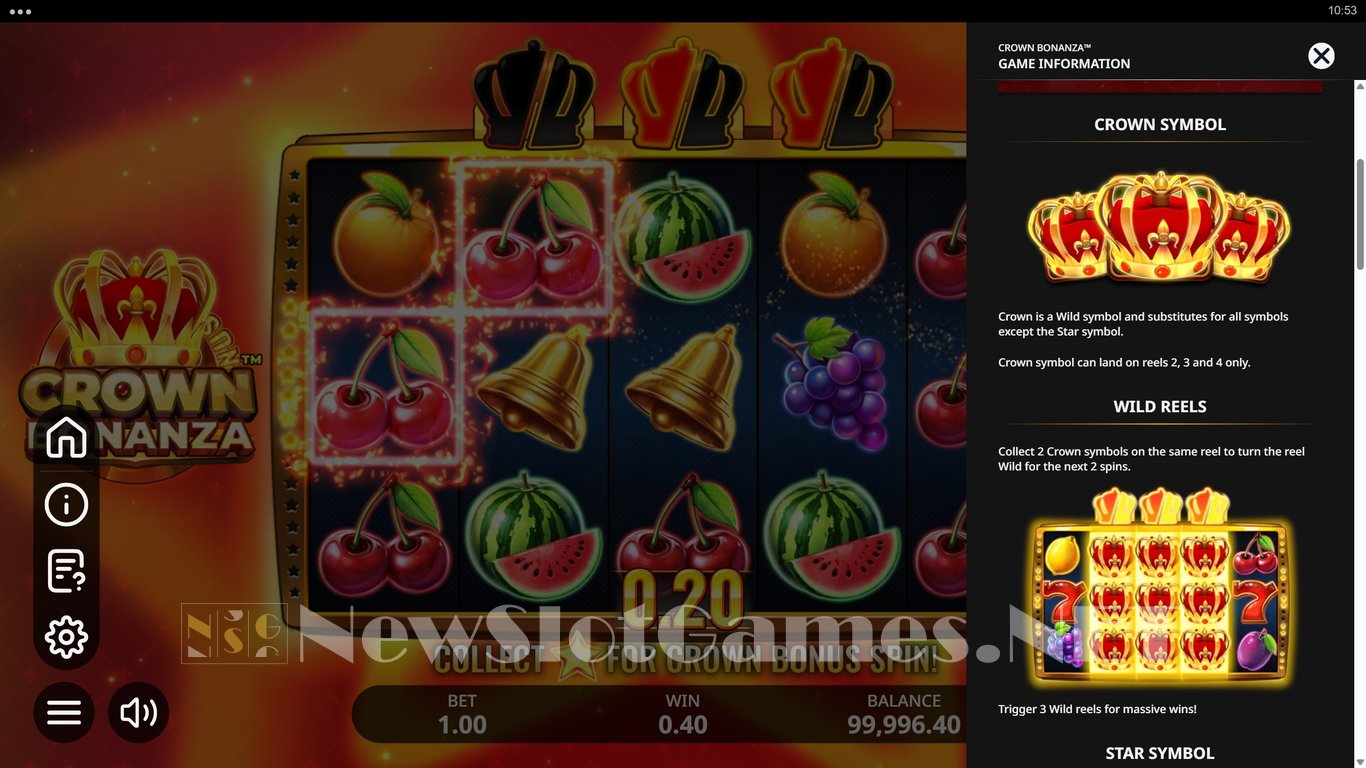 Crown Bonanza Slot Slot Image in Demo - pic. 6