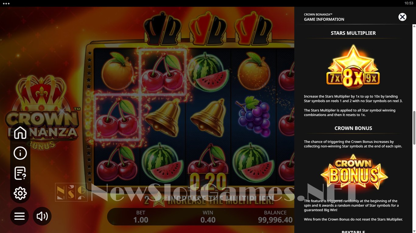 Crown Bonanza Slot Slot Image in Demo - pic. 7