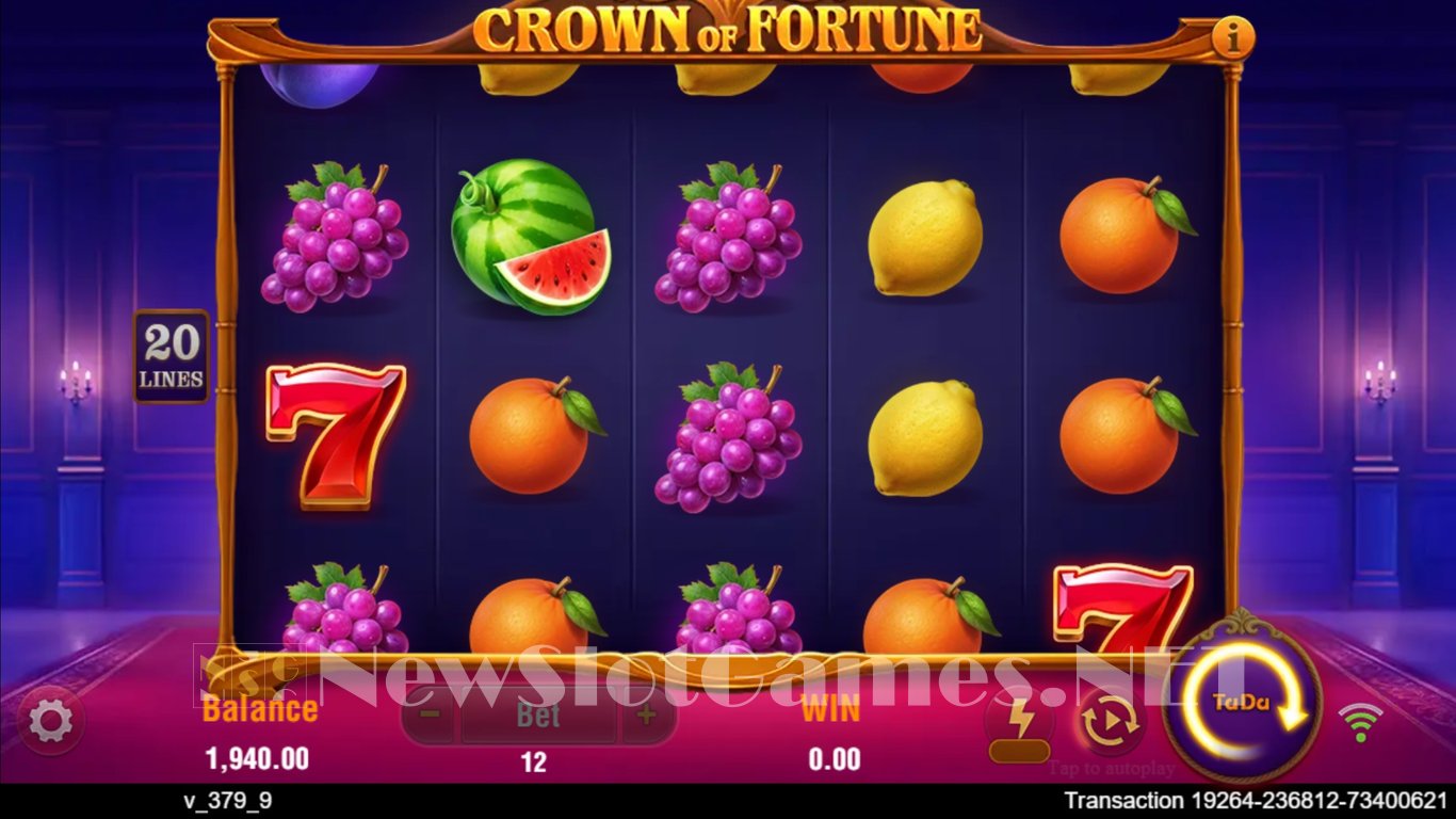 Crown of Fortune Slot Slot Image in Demo - pic. 2