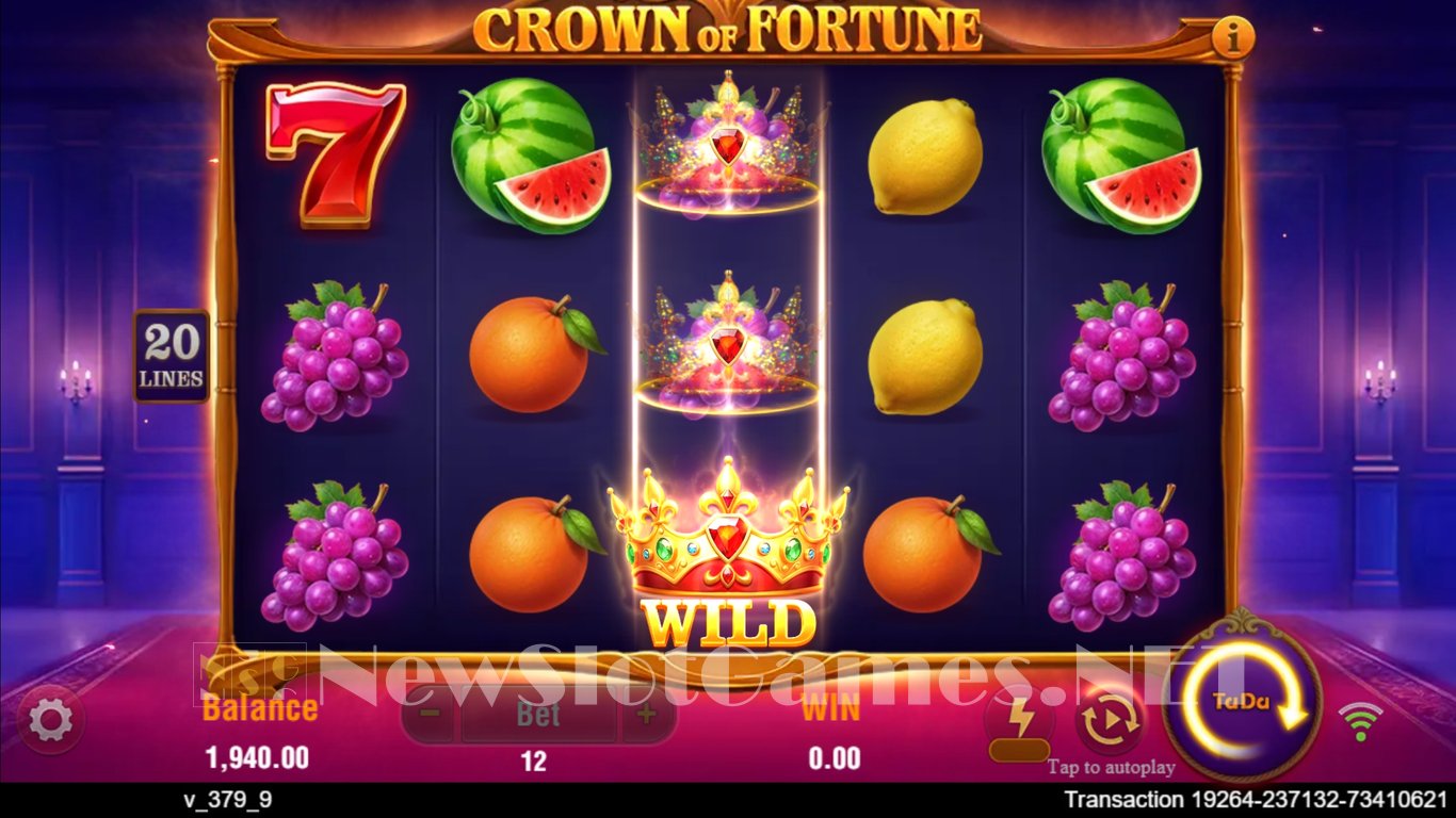 Crown of Fortune Slot Slot Image in Demo - pic. 3