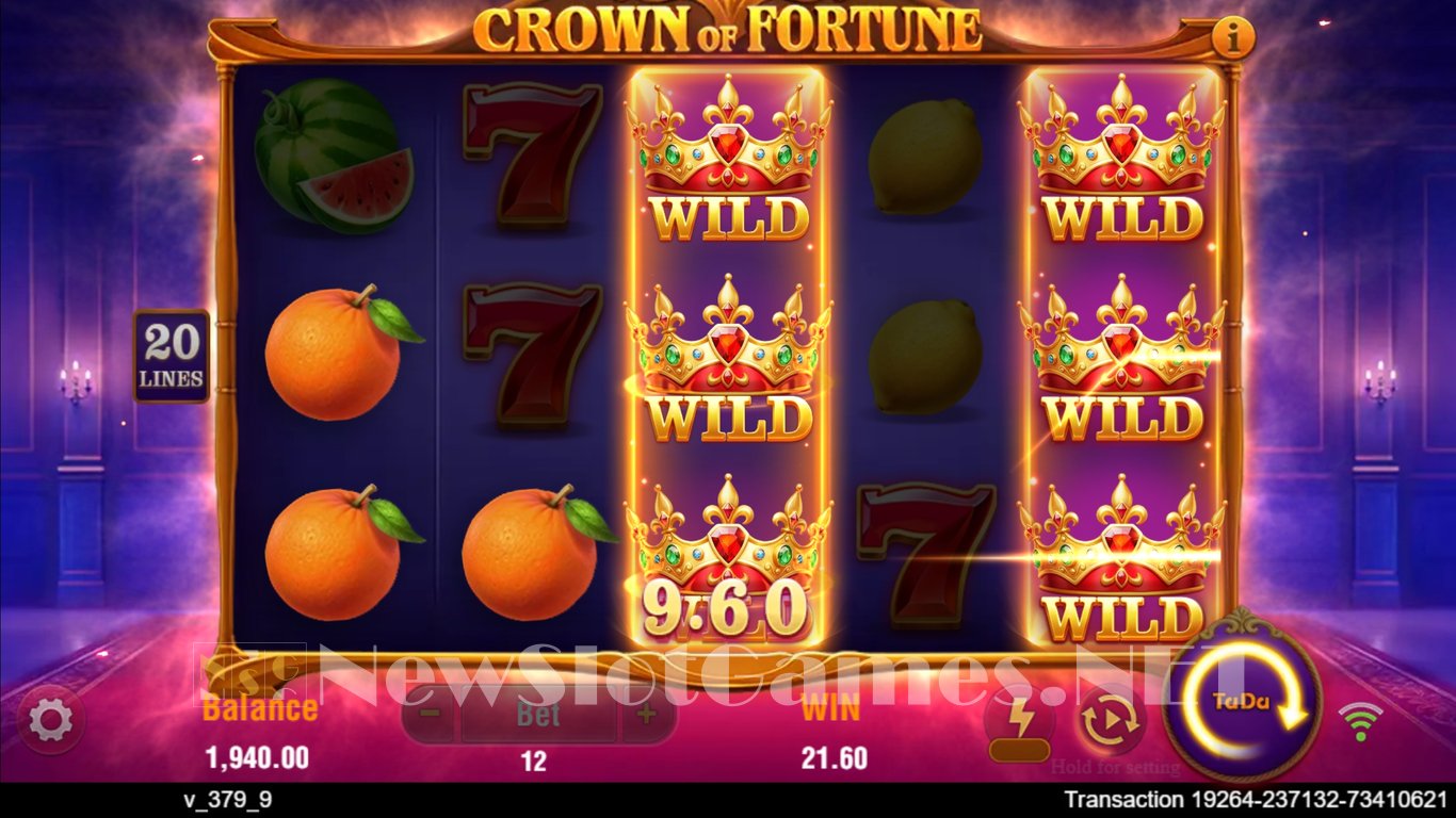 Crown of Fortune Slot Slot Image in Demo - pic. 5