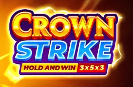 Crown Strike Hold and Win Slot Logo